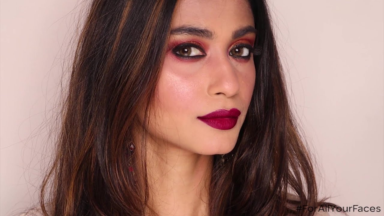 Faces Canada| Lucknowi Wedding Make-up Tutorial | Sushdazzles