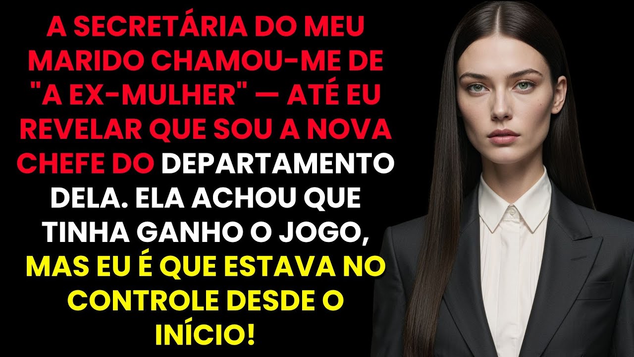 A secretária do meu marido me chamou de «a ex-mulher» — até eu revelar que sou a nova...