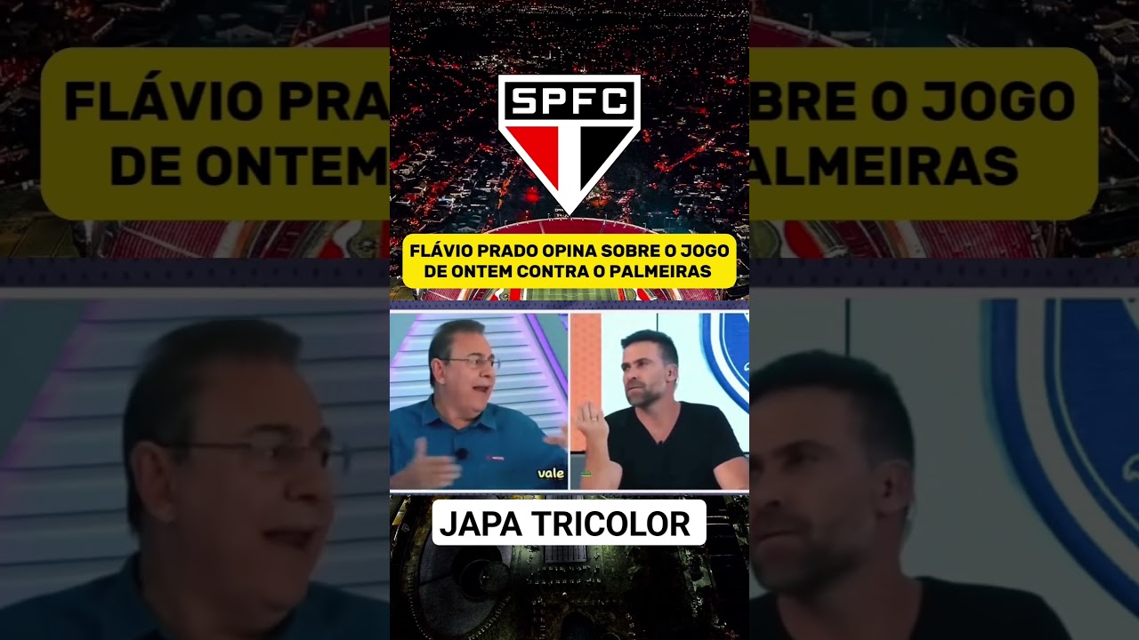 🚨 FL&Aacute;VIO PRADO MITOU 🚨 #tricolordomorumbi #avantemeutricolor #noticiasdotricolor