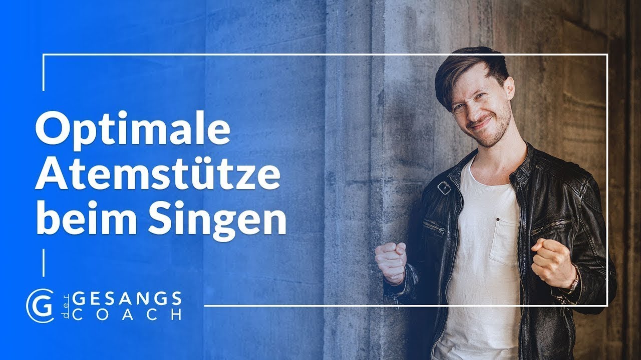 Atmung und Stütze im GESANG - 5 Schritte zum Erfolg!