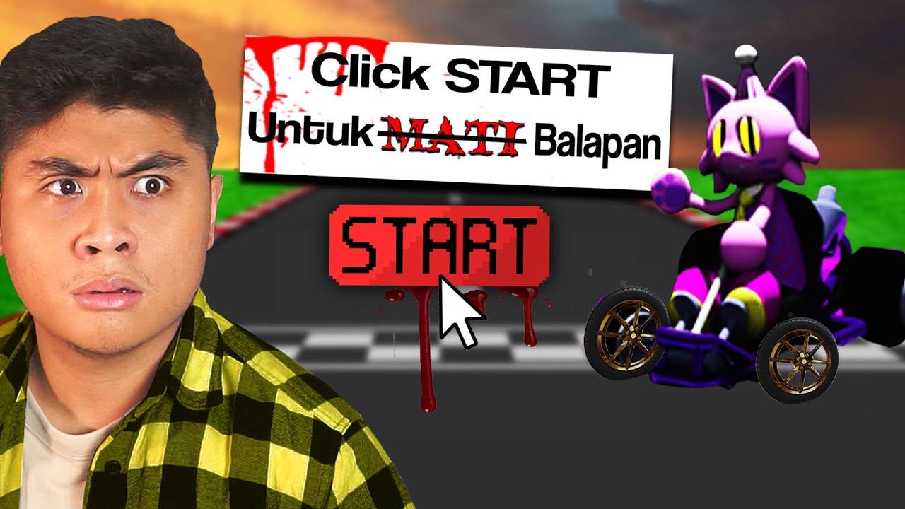MARIO KART KW DARI DEEP WEB !! ( BAHAYA ) | Kitty Kart 64