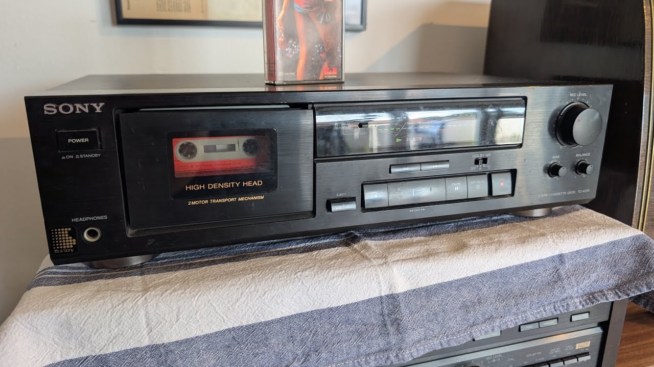 Tapedeck Reparatur Sony TC K370