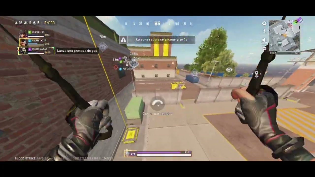 16 kills 45 fps rango m&iacute;tico | blood strike 