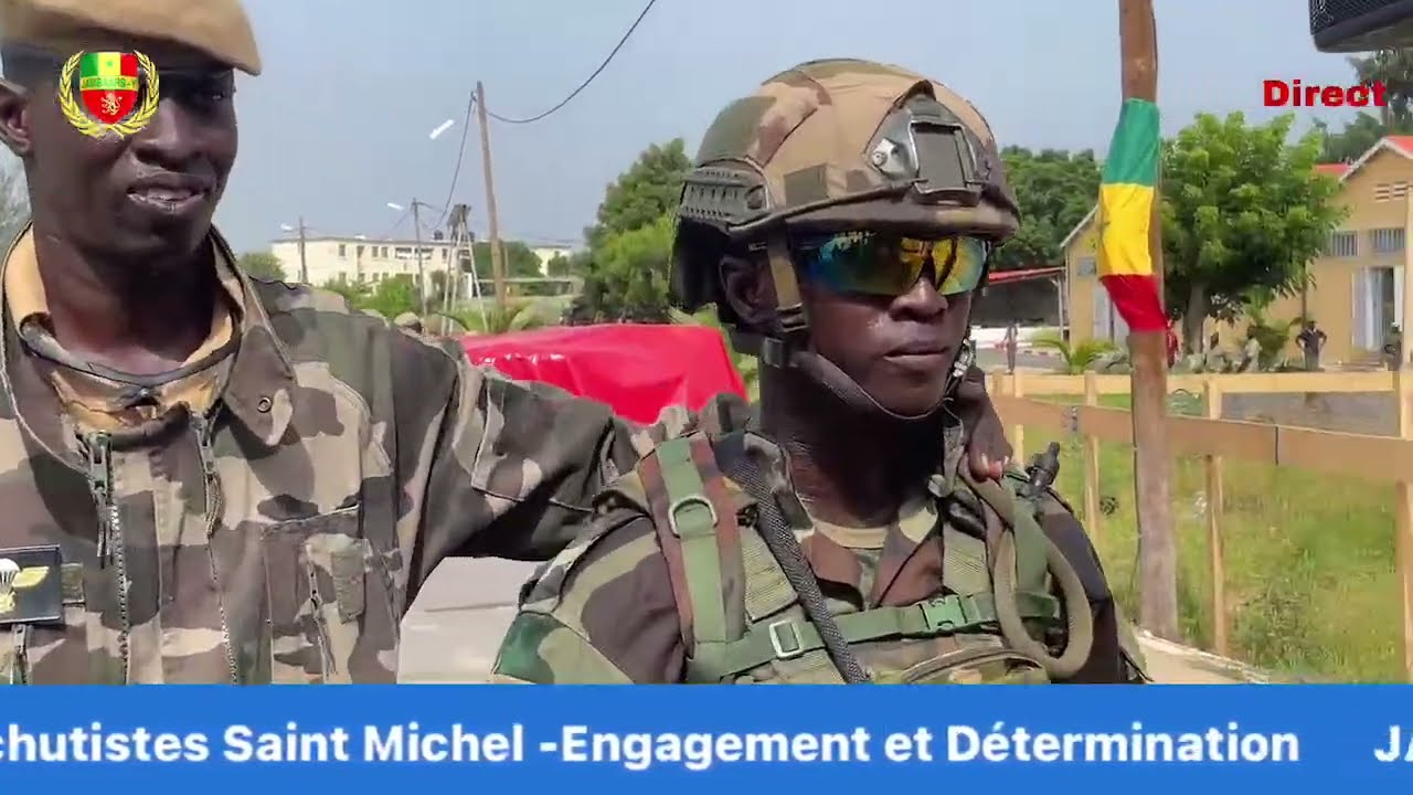 🔴 JAMBAARS YI : Fête Saint Michel des Parachutiste de camp thiaroye avec le Général KANDÉ