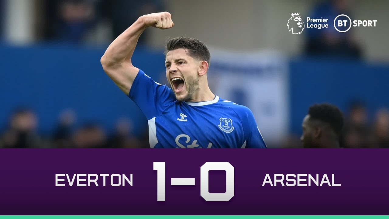 Everton vs Arsenal (1-0) | Tarkowski wins it for The Toffees | Premier League Highlights