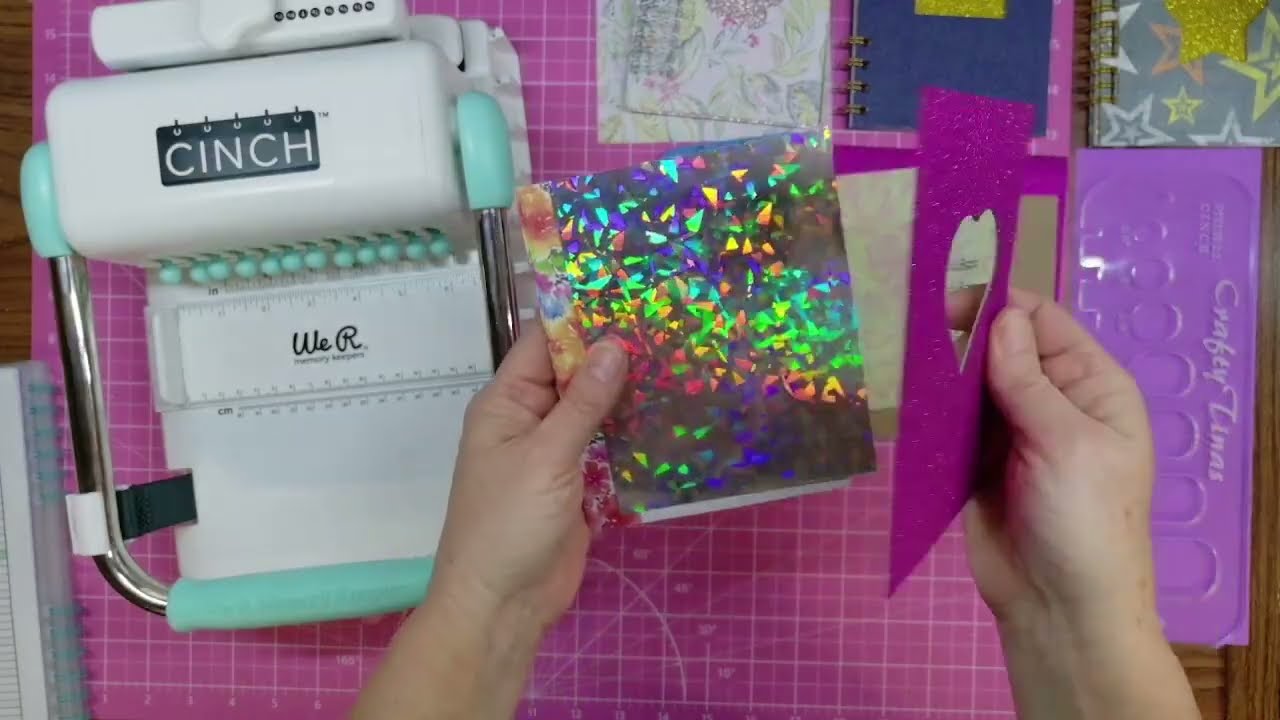 Window cover Cinch notebooks using The Cinch, Universal Cinch, and the MIni. Part 2