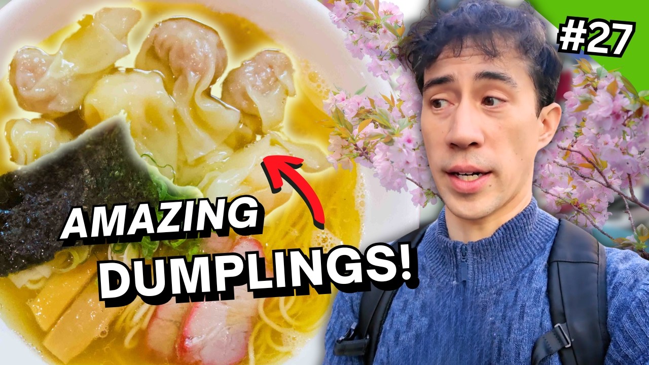 В этом кафе в Уэно готовят рамен с пельменями по-настоящему 🍜 | Линия Яманотэ №27