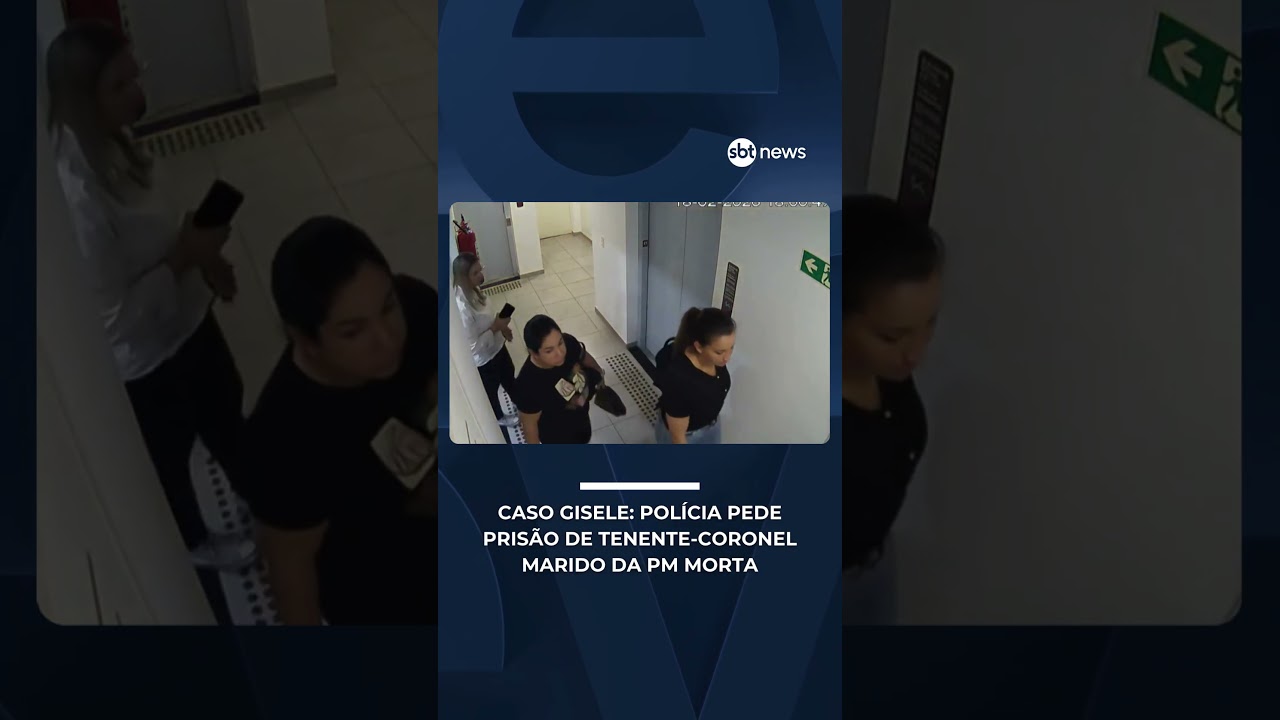 Caso Gisele: Pol&iacute;cia Civil pede pris&atilde;o de tenente-coronel marido da PM morta em SP | #AquiAgora