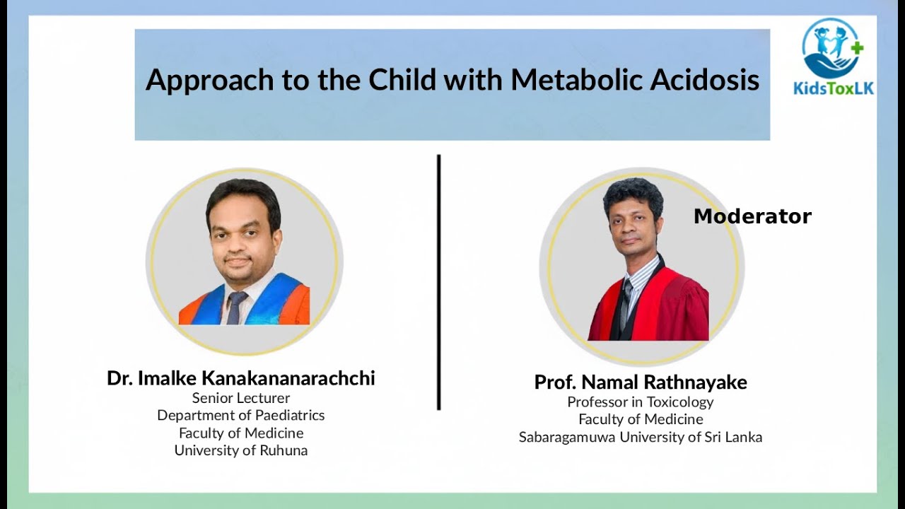 Approach to the Child with Metabolic Acidosis