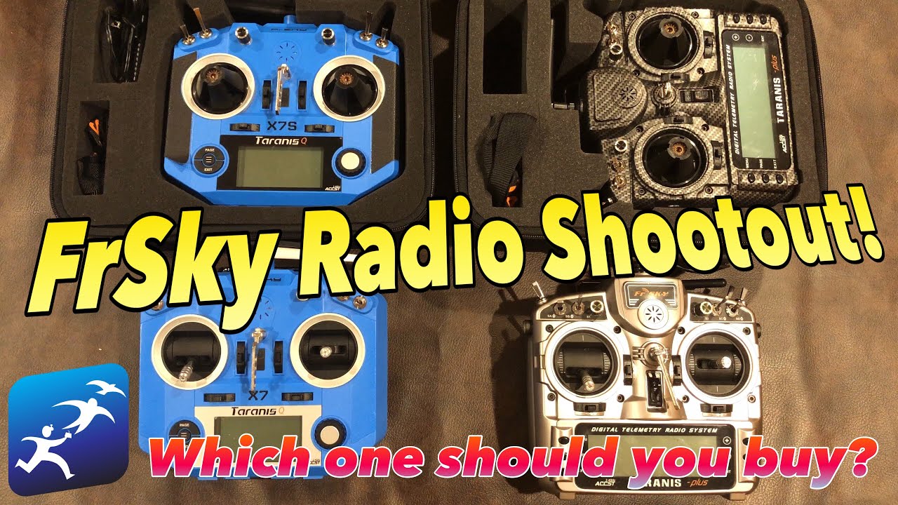 Which Taranis Radio is best?  FrSky Taranis Shootout!  QX7S vs X9D SE