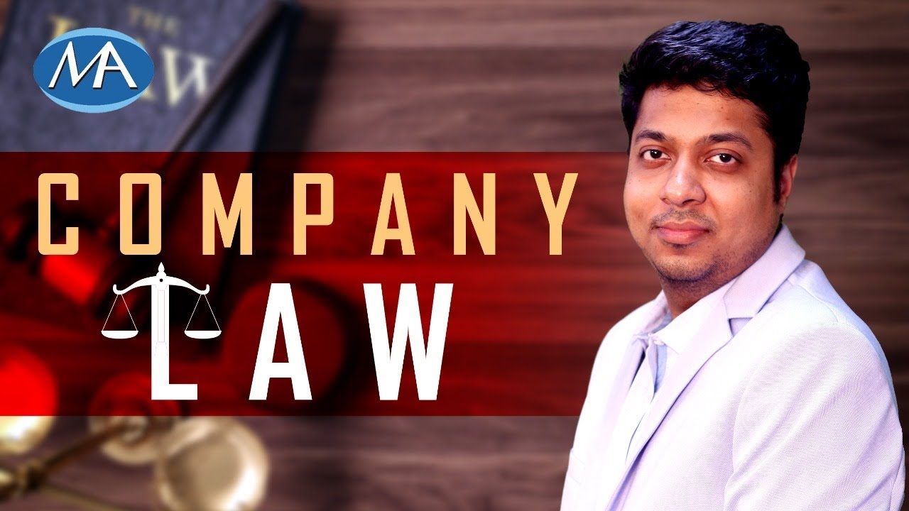 Company Law Introduction II Co Law 1st class II Co law for CA CS CMA