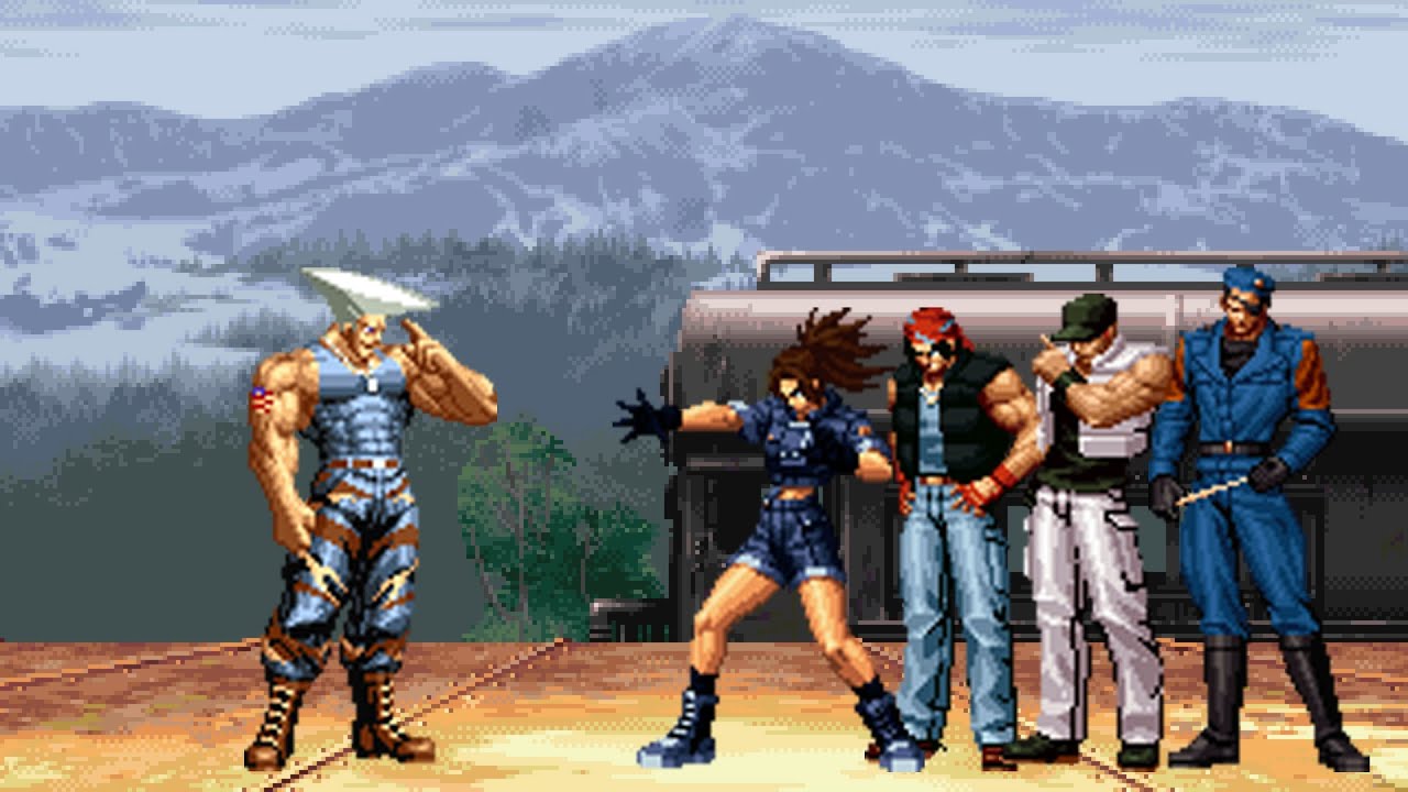 [KOF VS SF] Guile Vs Ikari Warriors Team