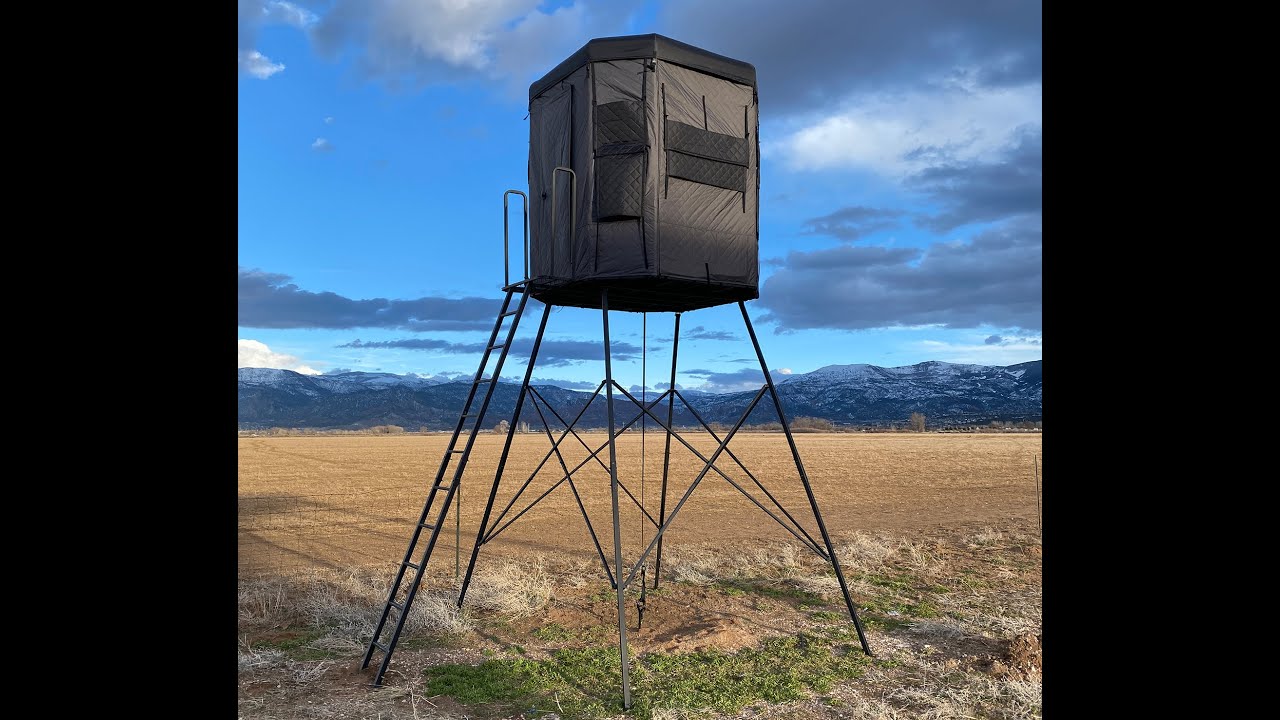 Twilight Blind with 10' Tower - Assembly Instructions