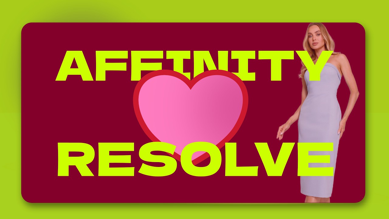 Affinity 3.2 is out and YAY!! Resolve 21 is a game changer for Affinity users