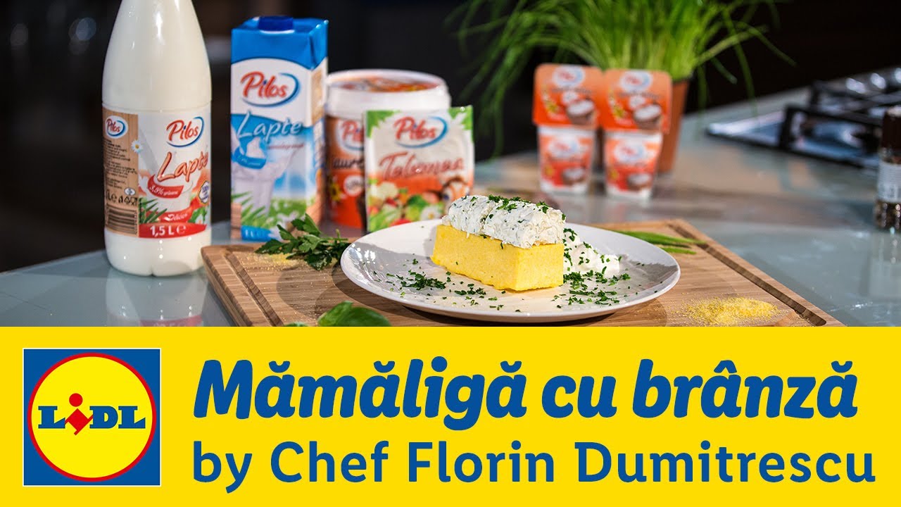 Mamaliga cu branza si smantana • Gateste cu Chef Florin Dumitrescu