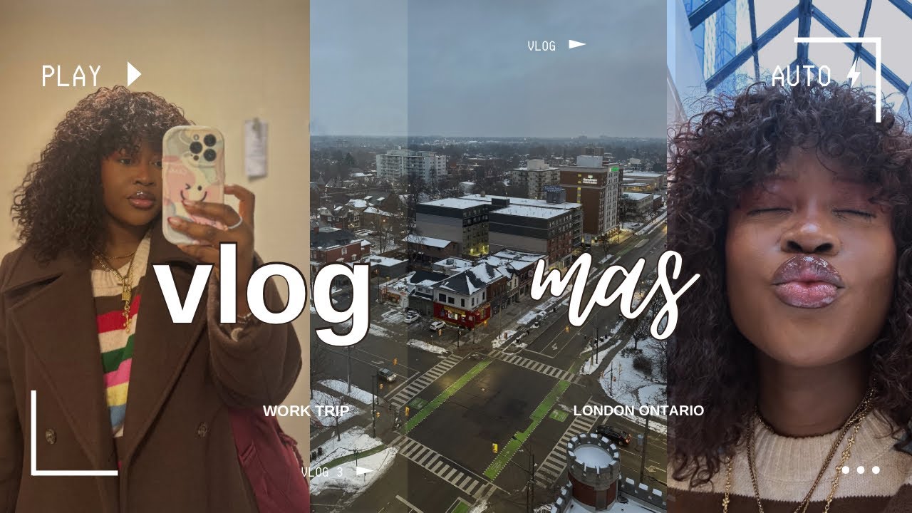 Vlogmas Day 3 | GRWM, Lip Combo, Work Outfit & Office Christmas Party Moments