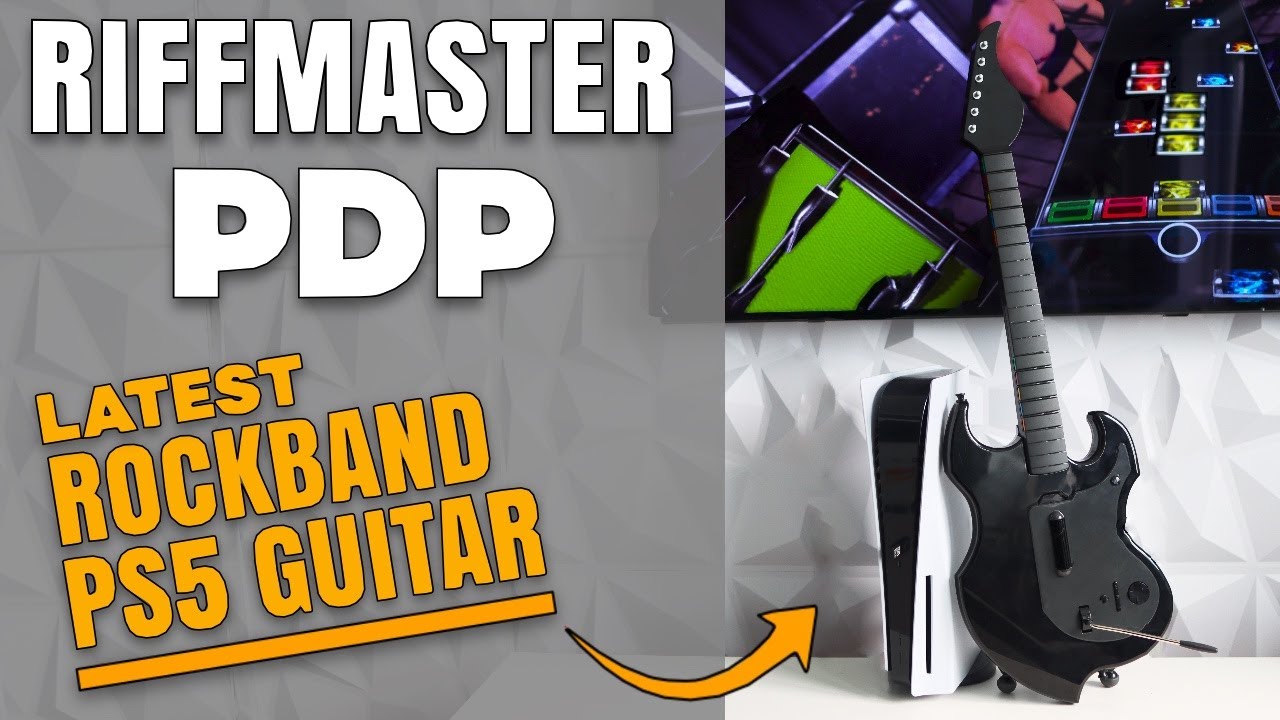 Гитара PDP Riffmaster — это революционный инструмент для PS5
