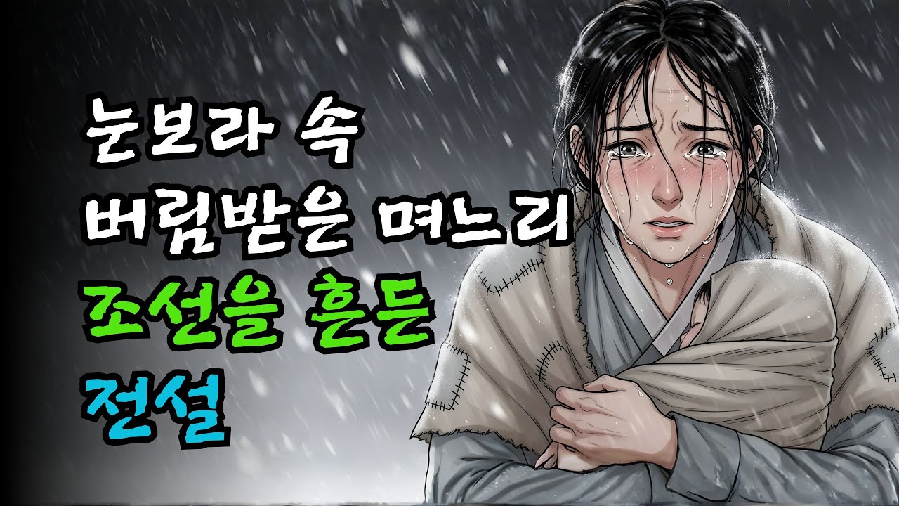 눈보라 속 버림받은 며느리, 조선을 흔든 전설 / 조선이야기 / 민담 / 오디오북