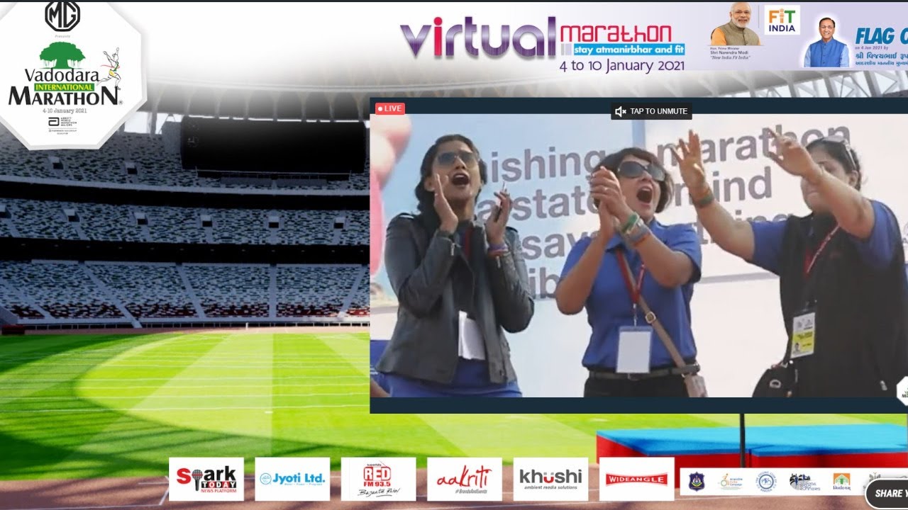 Vadodara Marathon 2026 Live Stream