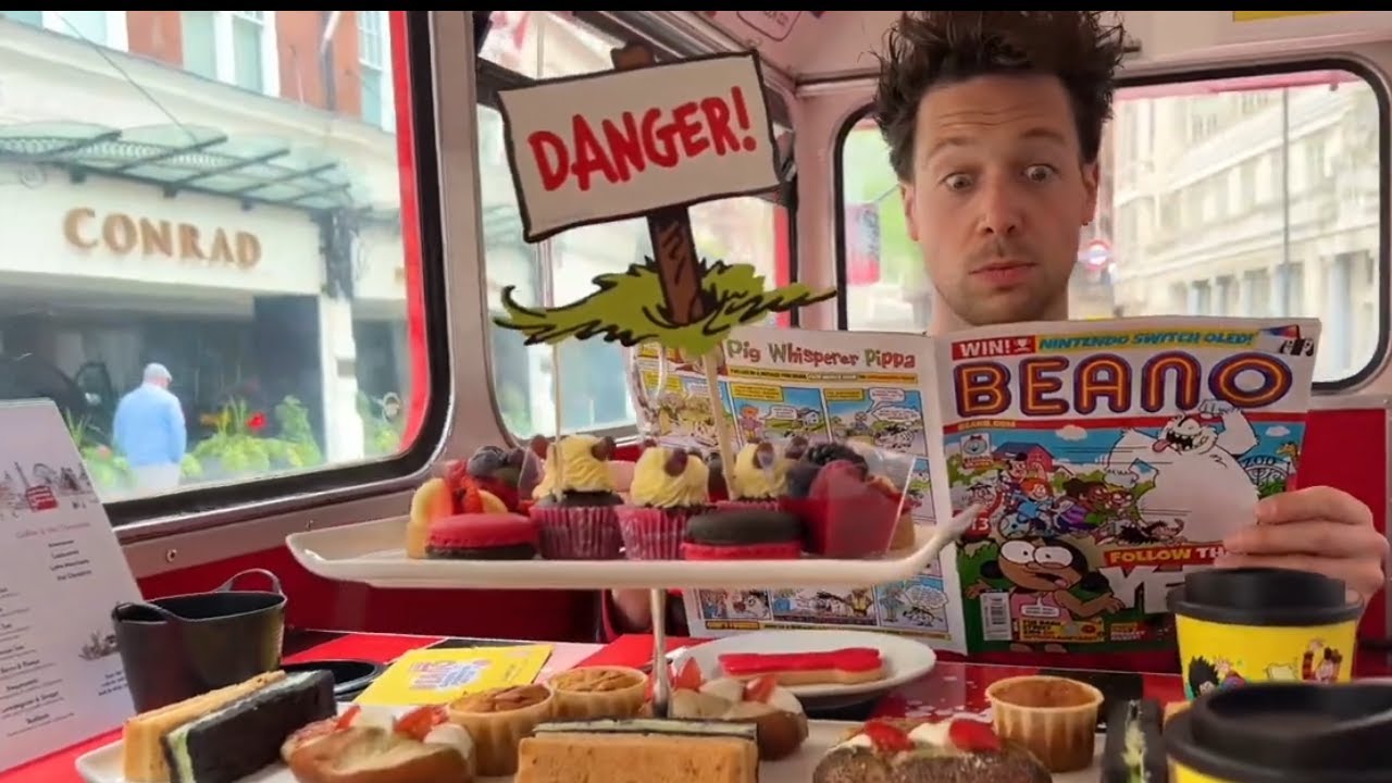 Blamtastic Afternoon Tea Bus Tour by Beano