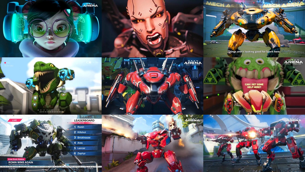 Mech Arena All Short Video (Landscape)