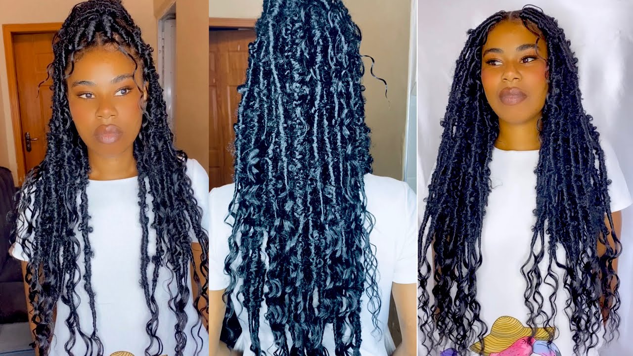 Jinsi ya kusuka Butterfly locs🦋/Jah locs‼️ ||Goddess locs /kutumia passion twist kwa urahisi