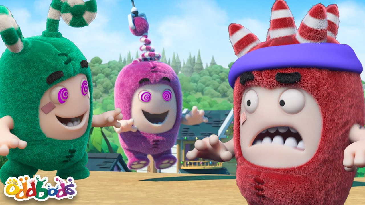 Fuse vs. the Love Potion: Too Much Love in Town! 💗💥 | Oddbods | Kids Tv Shows