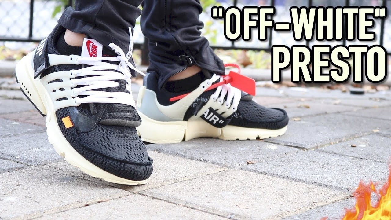 NIKE AIR PRESTO "OFF WHITE" WITH ON-FOOT REVIEW (C/O VIRGIL ABLOH)
