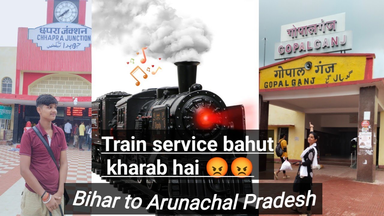 Bihar to Arunachal Pradesh #Priya Singh Vlogs Ep1 (Train Service se hua dimag kharab 😡😡)