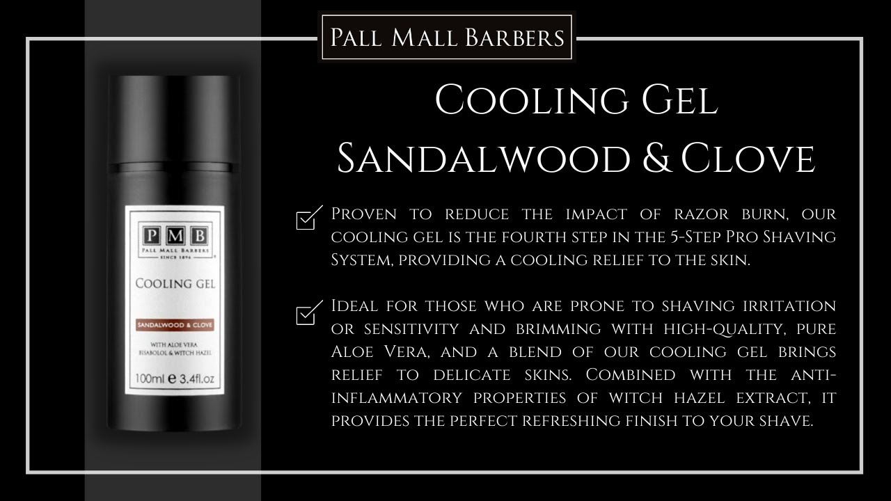 Beard Cooling Gel | Beard care, Pall Mall Barbers London