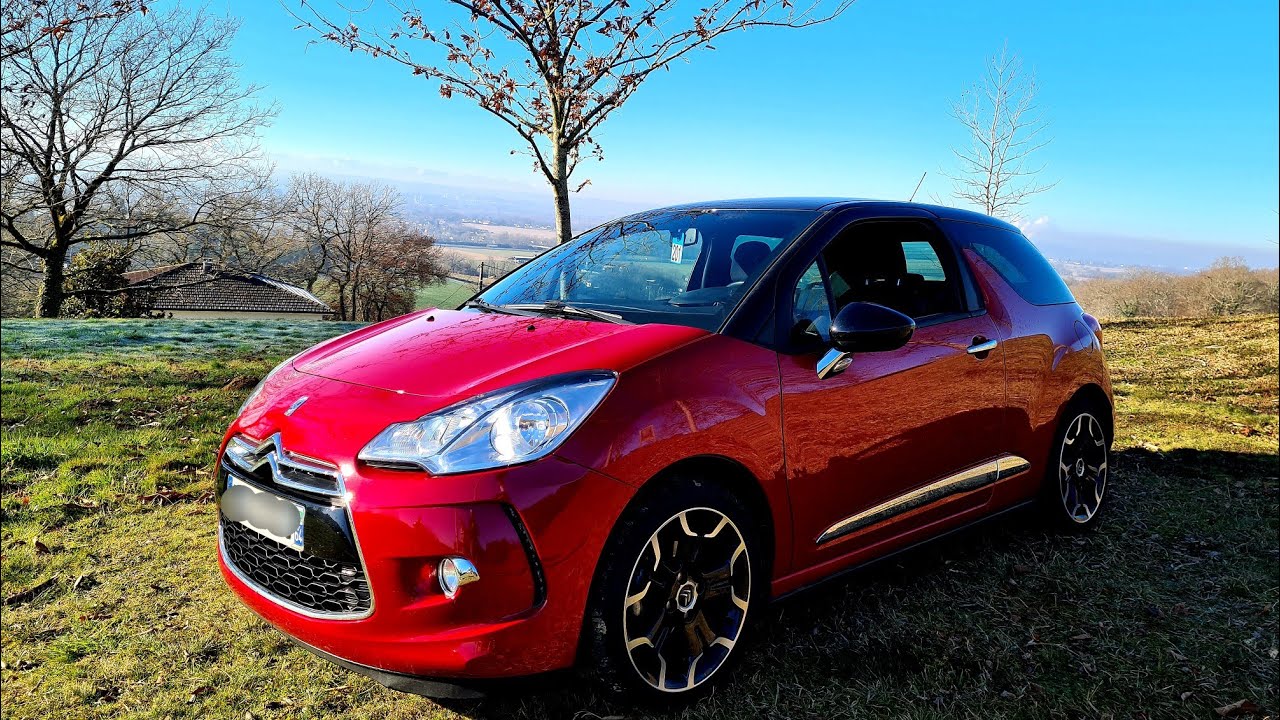 Essai Citroën Ds3 1.6hdi 90 ph2  plus de 1000 km avec un plein ⛽
