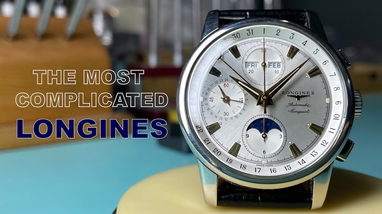Longines Conquest Automatic Chronograph | Voljoux 7751 Detailed Service