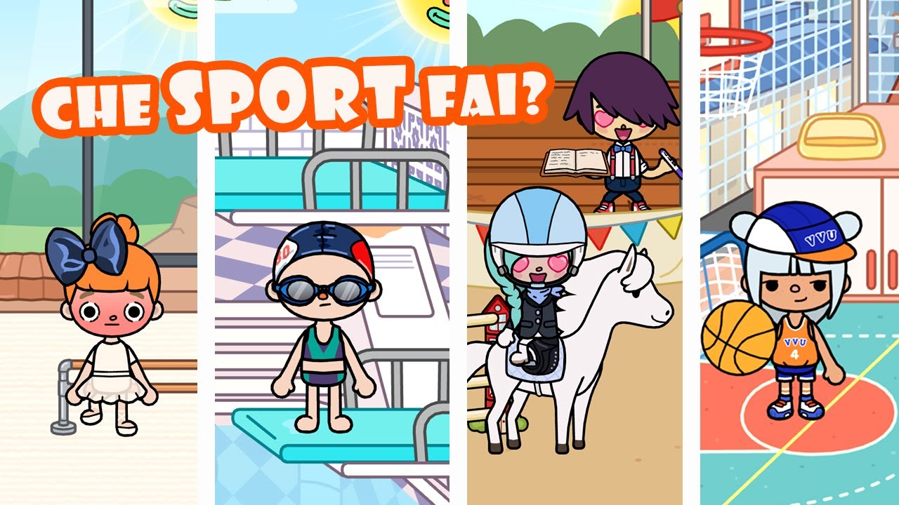 Tutti gli SPORT della UNICORN SQUAD ! [ Toca life world storie ita ]