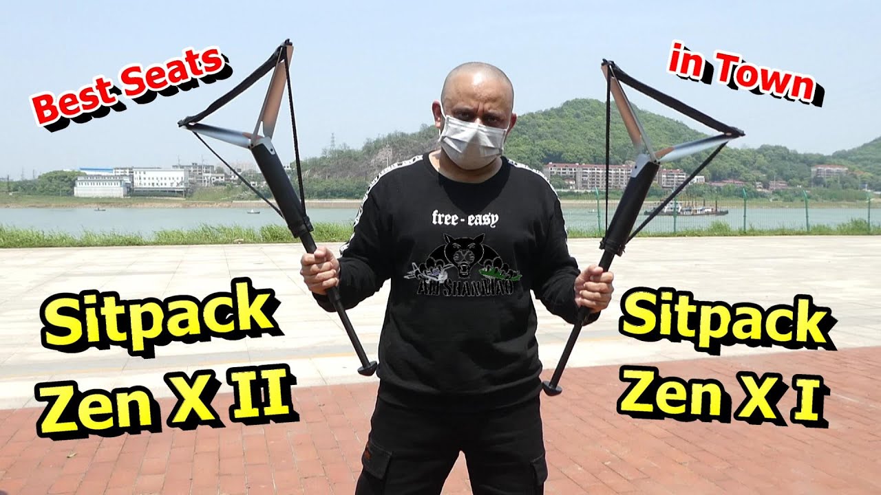 Sitpack Zen X aluminum Sitpack Zen X II Carbon Pocket Chair