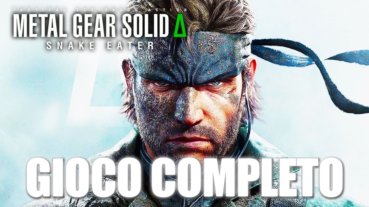 METAL GEAR SOLID Δ SNAKE EATER DELTA 3 - GIOCO COMPLETO - GUIDA FULL GAMEPLAY ITA