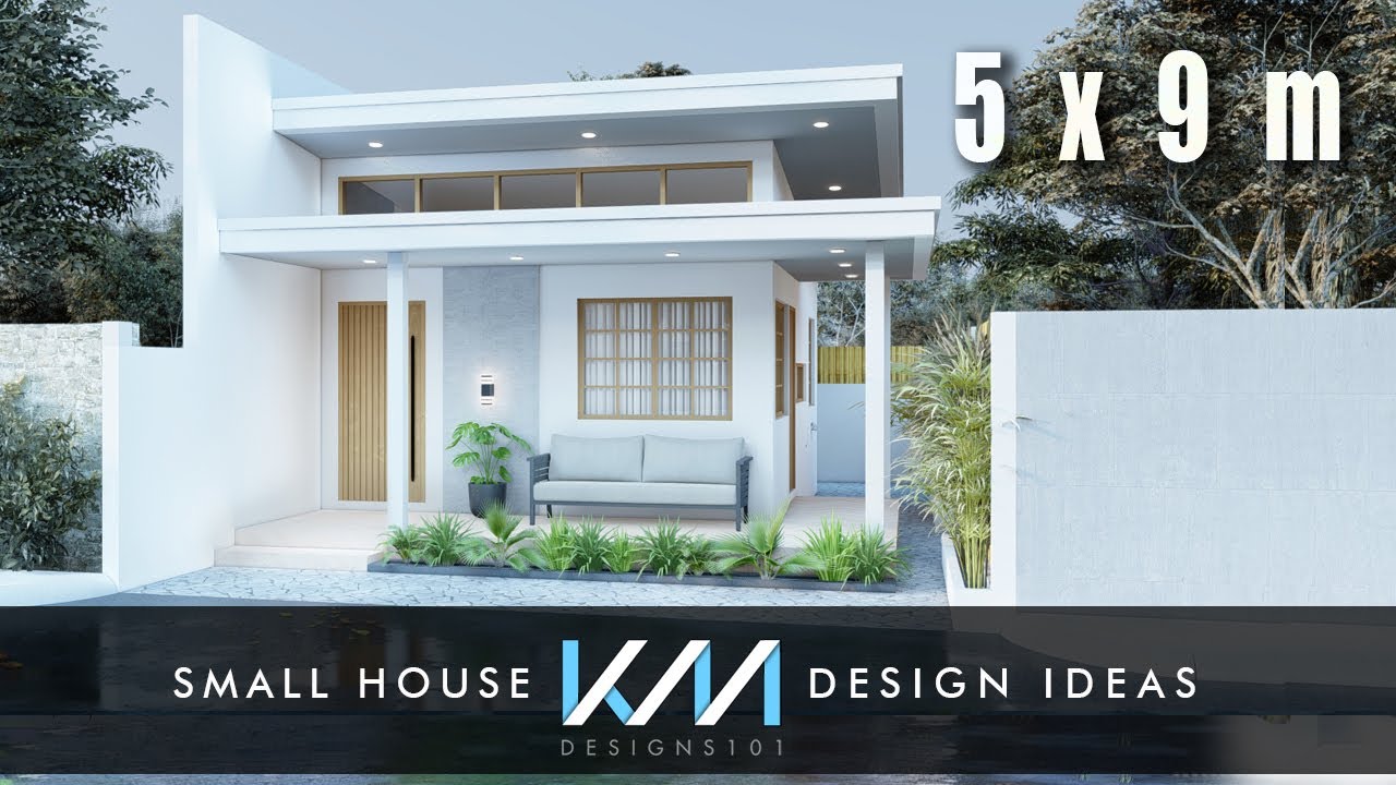 Modern House Philippines Design | 5.0 x 9.0 Meters | Bungalow Pinoy House