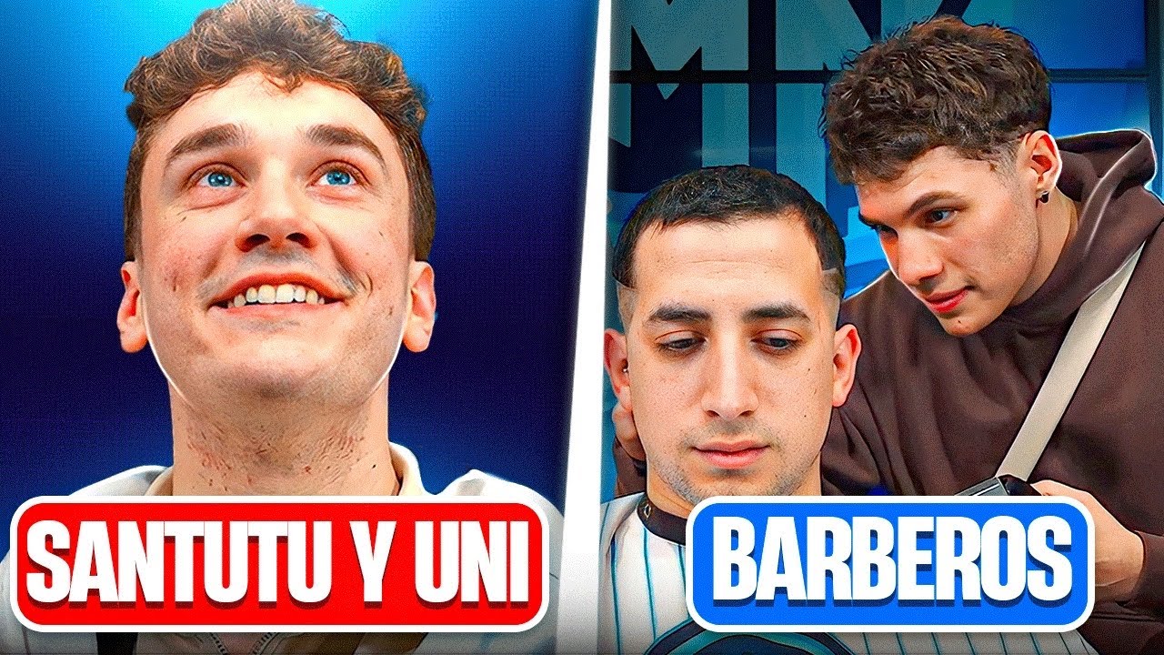 ⭐ MAESTRO NAVAJAS - SANTUTU y UNICORNIO BARBEROS POR 1 DÍA 🤩🔥 Capitulo #27