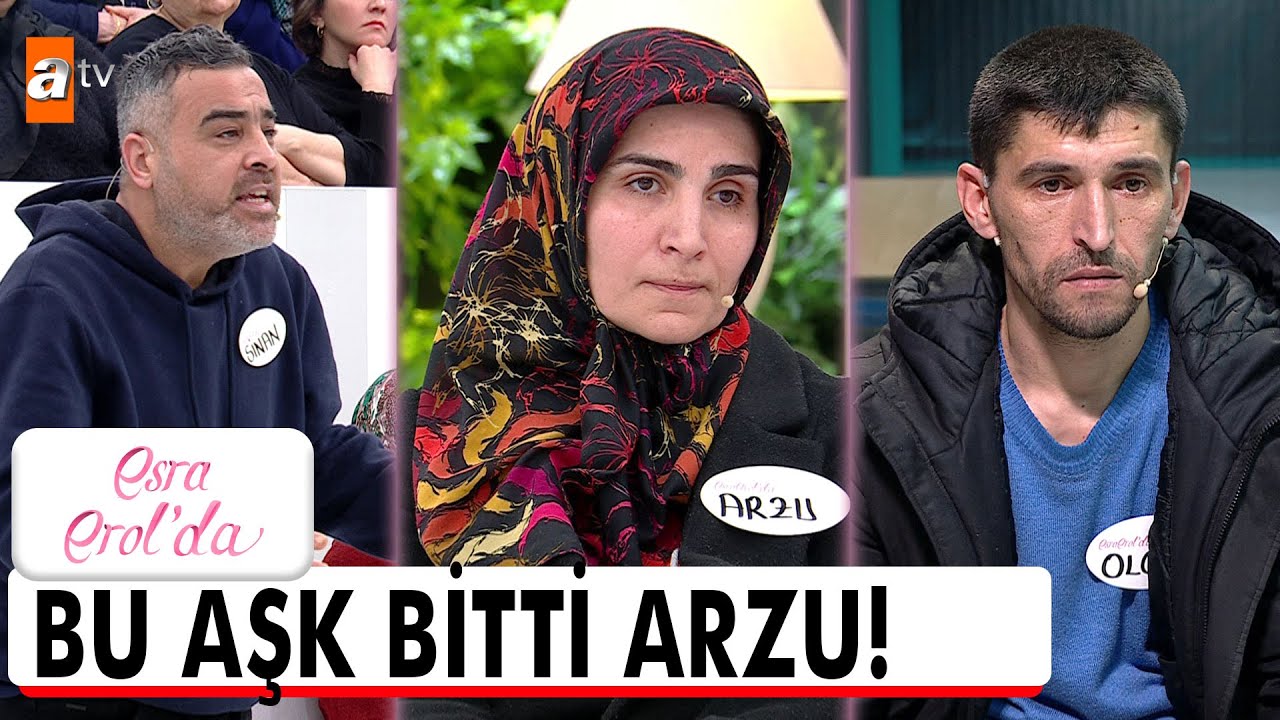Arzu ve Olcay ayrıldı mı? - Esra Erol'da 22 Ocak 2025