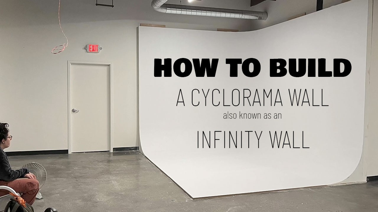 How to Build a Cyclorama Wall aka Infinity Wall or Cyc Wall - Timelapse - Pose Studio Syracuse, NY