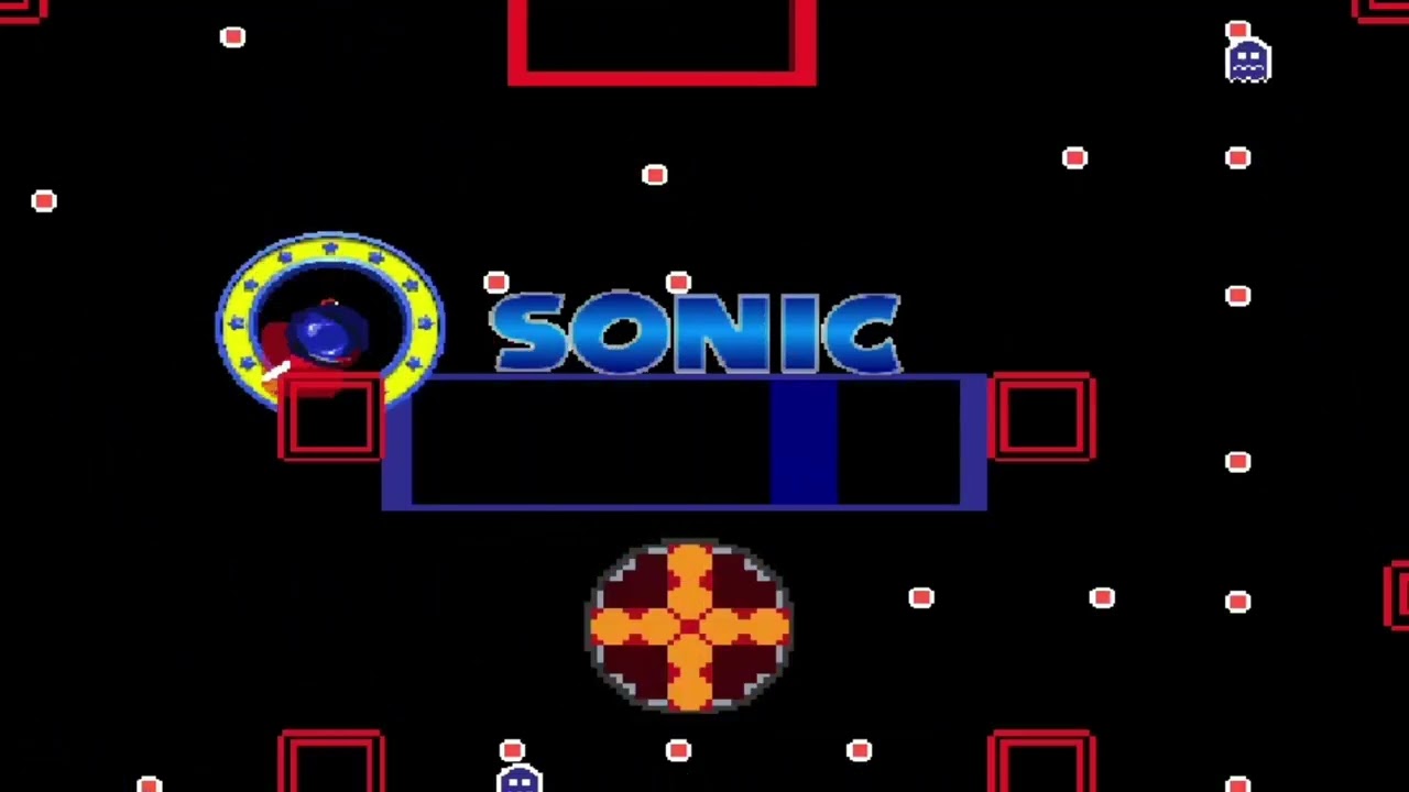 SONIC PACMAN GAMEPLAY START