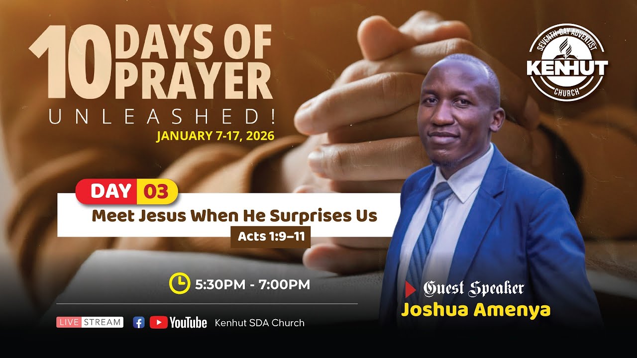 10 DAYS OF PRAYER UNLEASHED ||  DAY 3  || 09 JAN 2026 ||