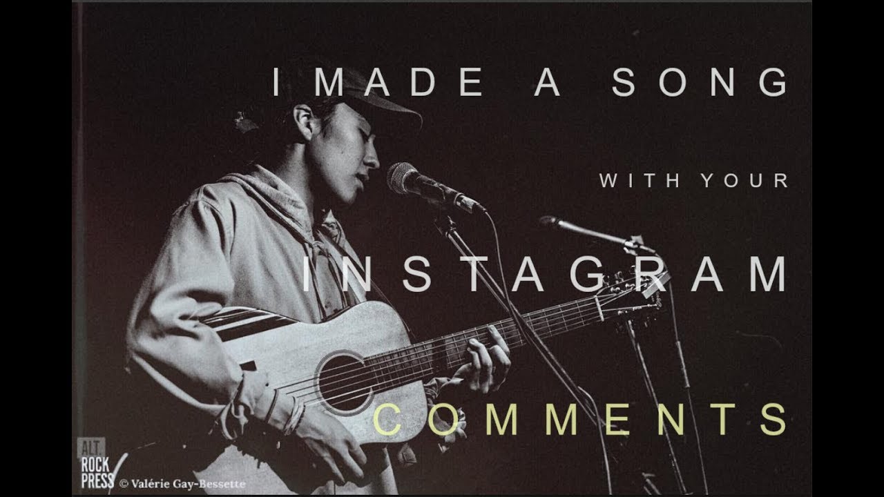 I MADE A POP HIT WITH YOUR INSTAGRAM COMMENTS!!!!