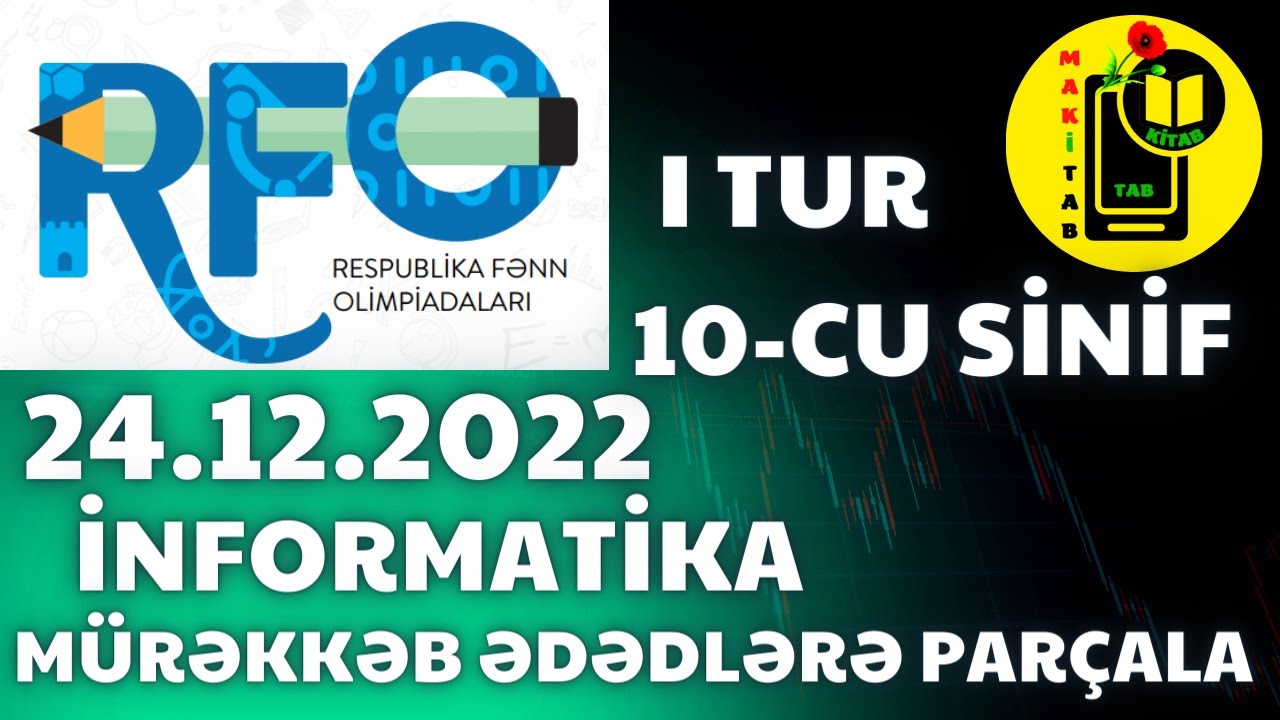 Olimpiada 24.12.2022 İnformatika Rayon mərhələsi 10-cu sinif RFO | Mürəkkəb ədədlərə parçala
