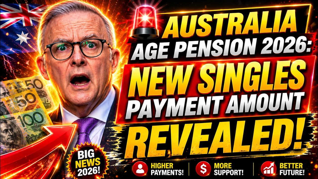 🚨 Australia Age Pension 2026: New Singles Payment Amount Revealed
