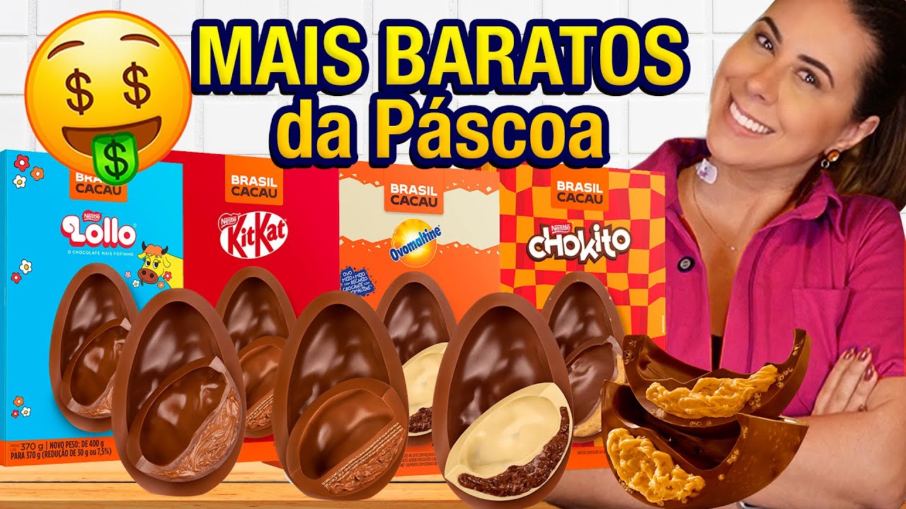 Ovo de Páscoa Brasil Cacau Vale a Pena?