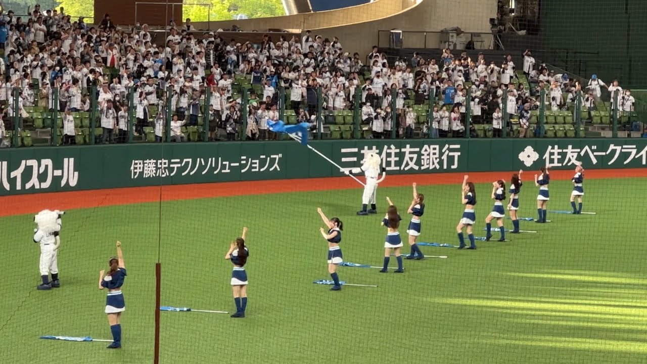ライオンズ試合前スタメン応援歌メドレー【西武7-0ロッテ】2025/5/10