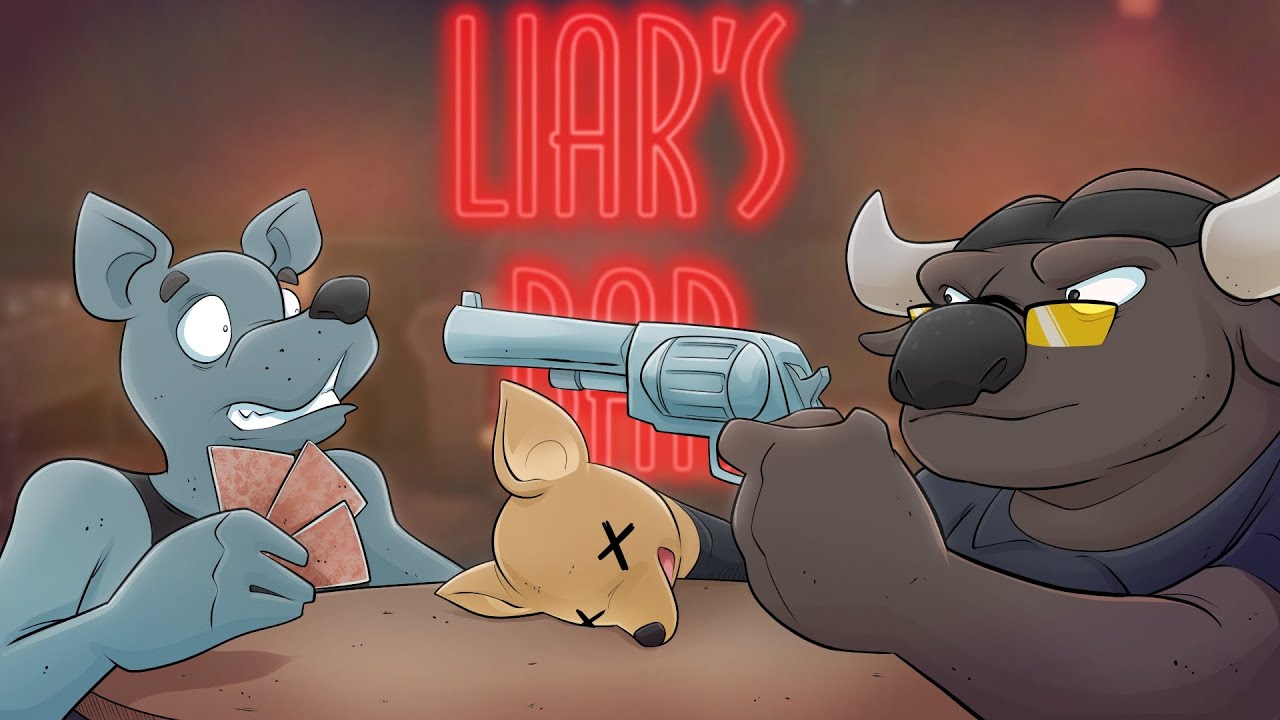 WER LÜGT UND BLUFFT AM BESTEN? 🤫  - ♠ Liar's Bar ♠