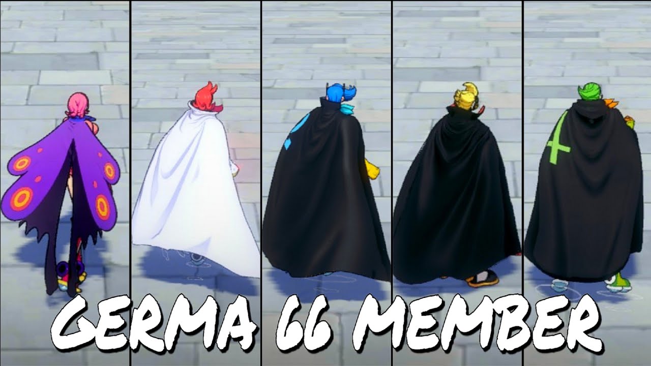 ALL GERMA 66 COMPLETE MOVESET | One Piece Fighting Path