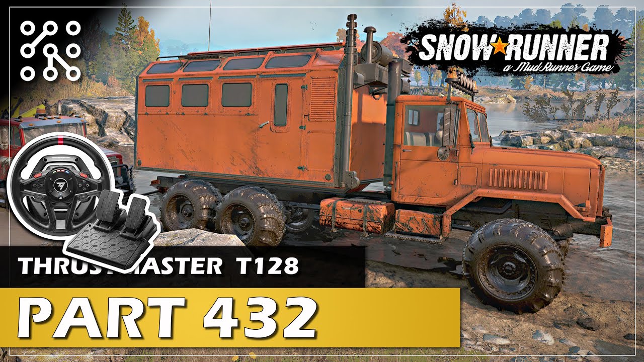 Když ti dochází palivo | SNOWRUNNER CZ | Thrustmaster T128 | Lets play | Česky