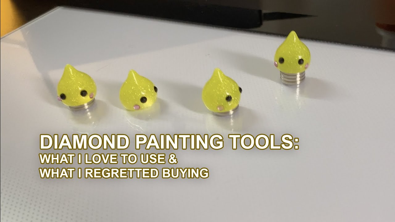 Diamond Painting Tools: See What I Bought and What I Use All The Time